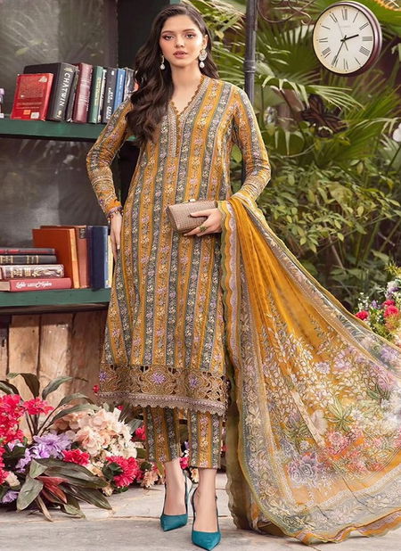 Queens Court Vol 12 By Hazzel Cotton Dupatta Embroidery Pakistani Suits Wholesale Online
 Catalog