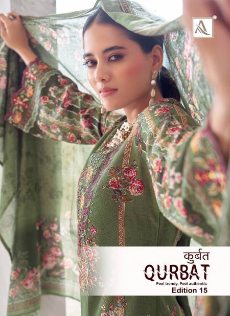 Qurbat 15 By Alok Suits Jam Cotton Pakistani Dress Material Wholesale Shop In Surat
 Catalog
