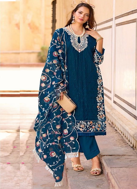 R 1165 Nx Ramsha Pakistani Readymade Suits Wholesale Market In Surat
