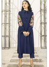 R 1187 By Shree Fab Chiffon Pakistani Kurti With Bottom Catalog