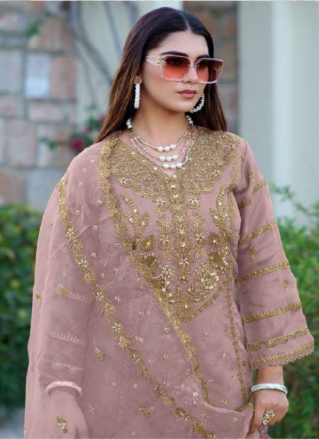 R 1242 By Shree Organza Embroidery Pakistani Readymade Suits Wholesale Market In Surat
 Catalog