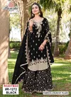 R 1272 Nx By Ramsha Crunchy Pakistani Readymade Suits Exporters In India