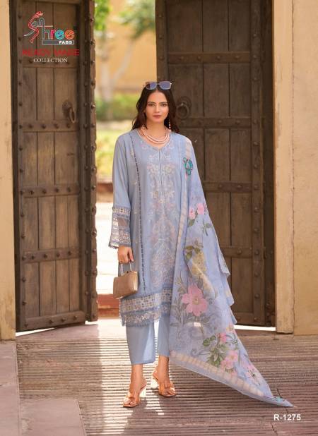 R 1275 By Shree Viscose Cottan Pakistani Readymade Suits Wholesalers In Delhi
 Catalog