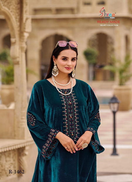 R 1462 By Shree Velvet Diamond Pakistani Kurti With Bottom Wholesale Shop In Surat Catalog