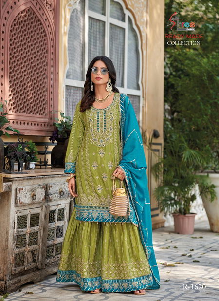 R 1620 By Shree Fabs Chinon Pakistani Readymade Suits Wholesale Online Catalog