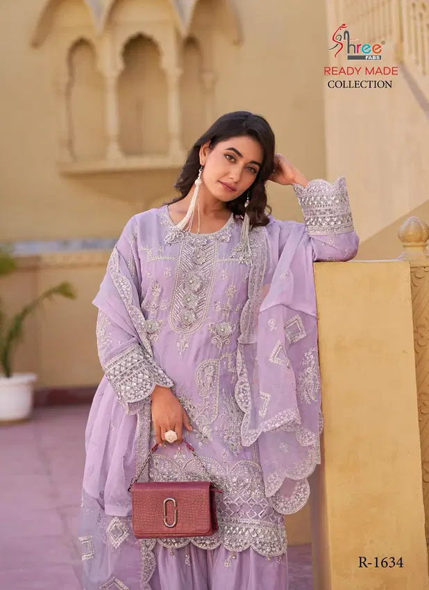 R 1634 by Shree Ready Made Pakistani Salwar Suits at Best Price