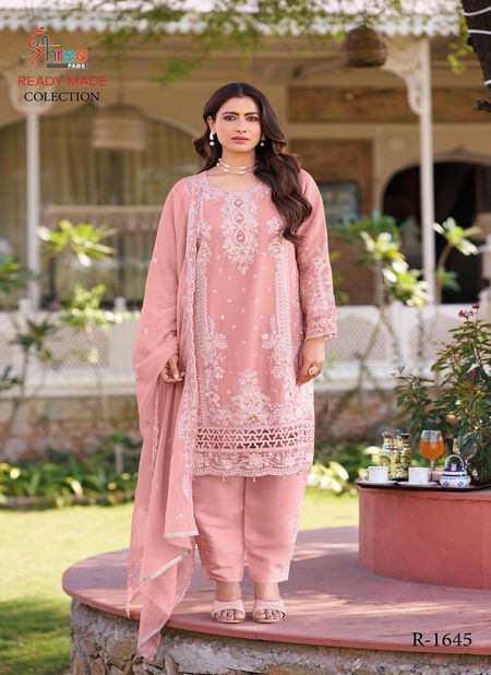 R 1645 By Shree Fabs Chiffon Pakistani Readymade Suits Exporters In India Catalog