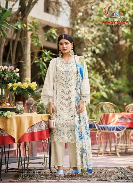R 1791 By Shree Cambric Cottan Wholesale Pakistani Readymade Suits In India