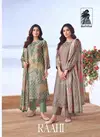 Raahi By Sahiba Muslin Silk Printed Embroidery Dress Material Wholesale Shop In Surat