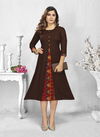 Raashi Bpl Latest Ethnic Wear Rayon Printed Anarkali Kurti Collection