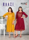 Raazi By Deecee Casual Wear Fancy Rayon Kurtis Wholesale Online