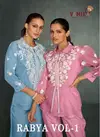 Rabya Vol 1 By Vamika Nx Cord Set Western Top With Bottom Wholesale Market