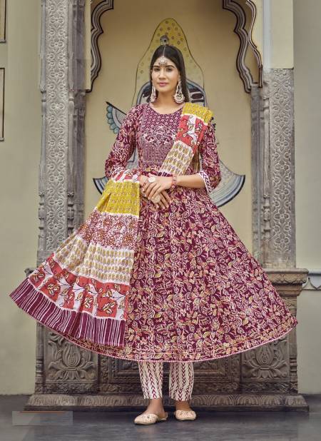 Blossom Vol 3 By Radhika Readymade Anarkali Suits Catalog - The Ethnic ...