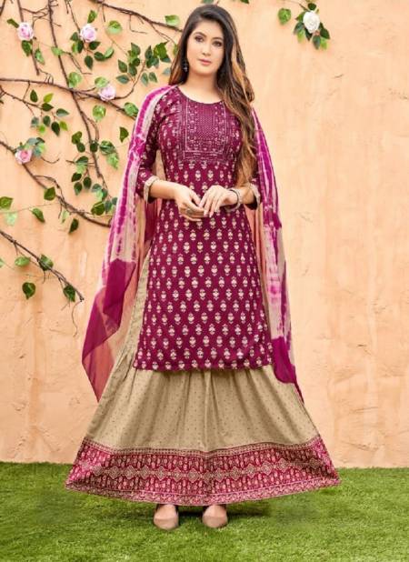 Radhika By Kinti 1001-1006 Readymade Salwar Suits Catalog