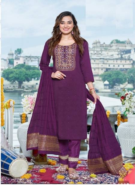 radhika sabhyata 1 new exclusive wear fancy pure chanderi kurti with bottom dupatta collection