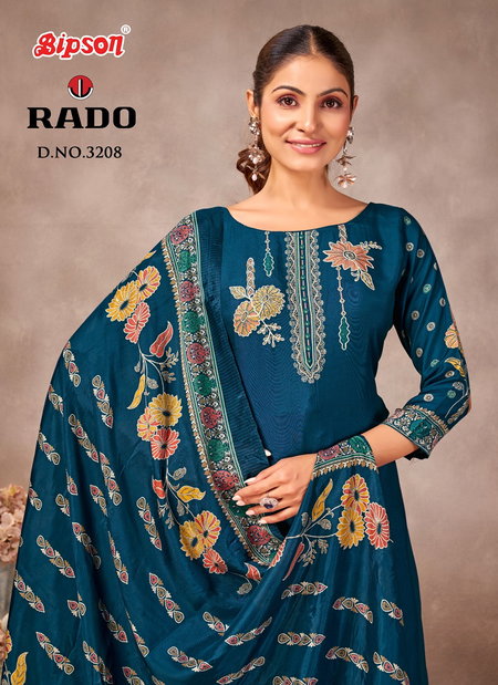 Rado 3208 By Bipson Viscose Muslin Surat Dress Material Wholesale Market
