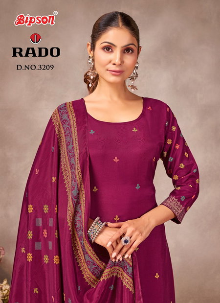 Rado 3209 By Bipson Viscose Muslin Printed Dress Material Wholesale Shop In Surat