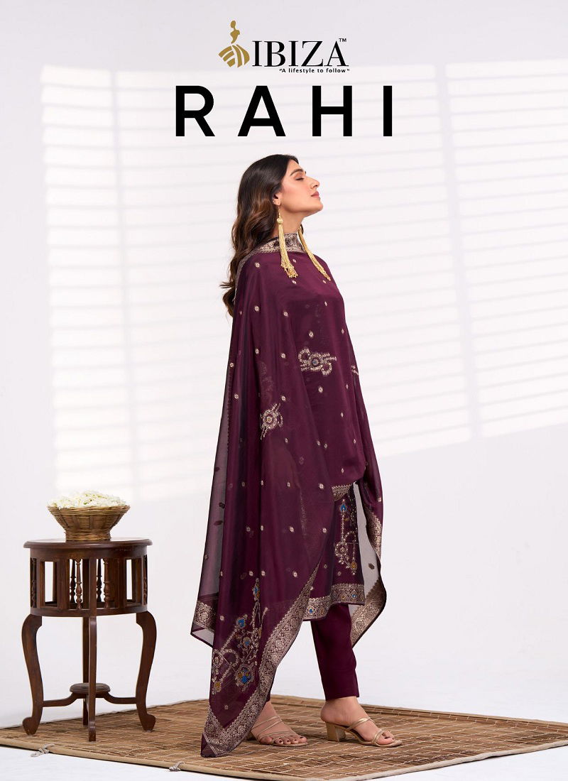 Rahi By Ibiza Banglory Silk Designer Salwar Kameez Wholesale Market In Surat Catalog