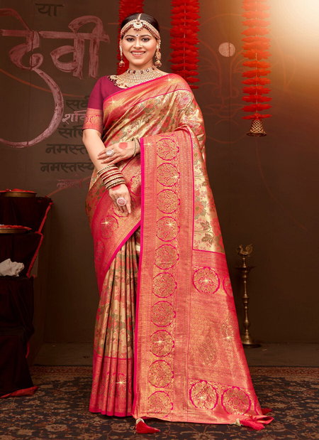 Rajgharana Vol 4 By Saroj Designer Wedding Wear Silk Sarees Wholesale Market In Surat
