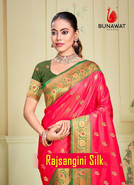 Rajsangini Silk By Bunawat Silk Wedding Wear Sarees Wholesale In India Catalog