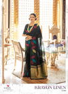 Rajtex Krayon Linen Latest Designer Festive Wear Silk Saree Collection 