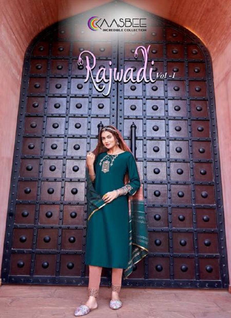 Rajwadi Vol 1 By Kaasbee Designer Salwar Suits Catalog