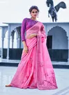 Rajyog Aarohi Organza Party Wear Designer Printed Silk Saree Collection