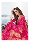 Rajyog Chunari Silk Heavy Bandhani Printed Latest Designer pure viscose with finish blouse Wedding Wear Collection
