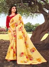 Rajyog Tamanna 3 Renial Printed With Lace Border Casual Wear Saree Collection
