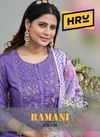 Ramani Vol 14 Hru Pure Viscose Designer Kurti With Bottom Dupatta Wholesale Shop In Surat