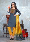 Ramdev Inayat Festive Wear Rayon Heavy Ready Made Dress Collection