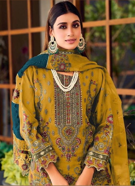 Ramsha R 1128 Organza Readymade Pakistani Suits Wholesale Shop In Surat
