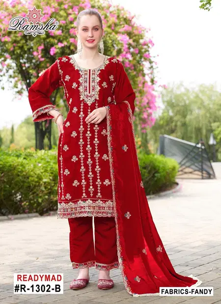 Ramsha R 1302 Nx Fandy Designer Wholesale Readymade Suits Online