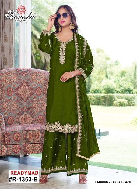 Ramsha R 1363 Nx Fandy Pakistani Readymade Suits Wholesale Shop In Surat