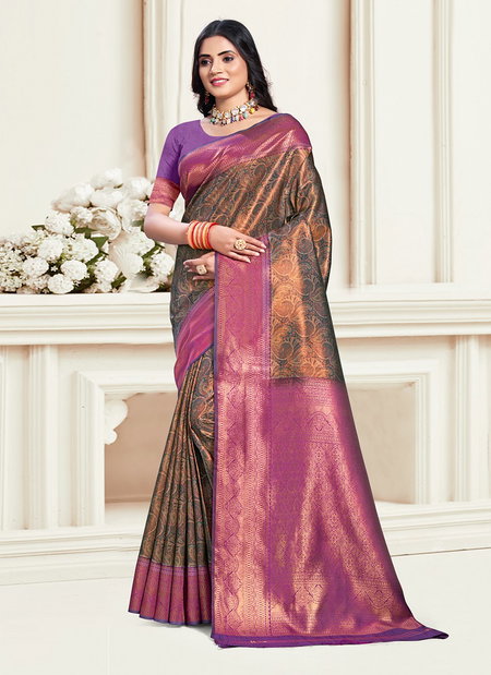 Ranbhumi Vol 4 By Bunawat Pure Silk Wedding Sarees Suppliers In India
