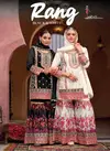 Rang Black & White By Eba Chinon Readymade Suits Suppliers In Mumbai