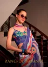 Rang De Basanti By Rajpath Linen Cotton Silk Saree Wholesale Online