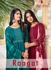 Rangat By Ladies Flavour Heavy Designer Kurti With Bottom Dupatta