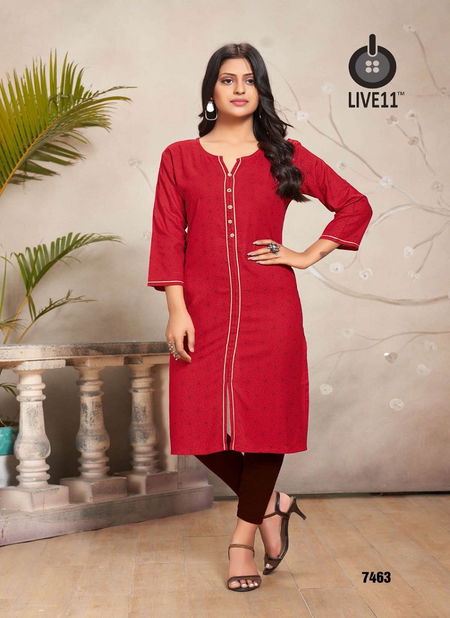 Rangeela 12 Latest Printed Rayon Daily Wear Designer Kurtis Collection
 Catalog