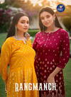 Rangmanch By Vitara Rayon Long Anarkali Kurti Exporters In India
