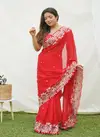 Rangoli By Tc Embroidery Heavy Rangoli Silk Readymade Saree Wholesale Shop In Surat