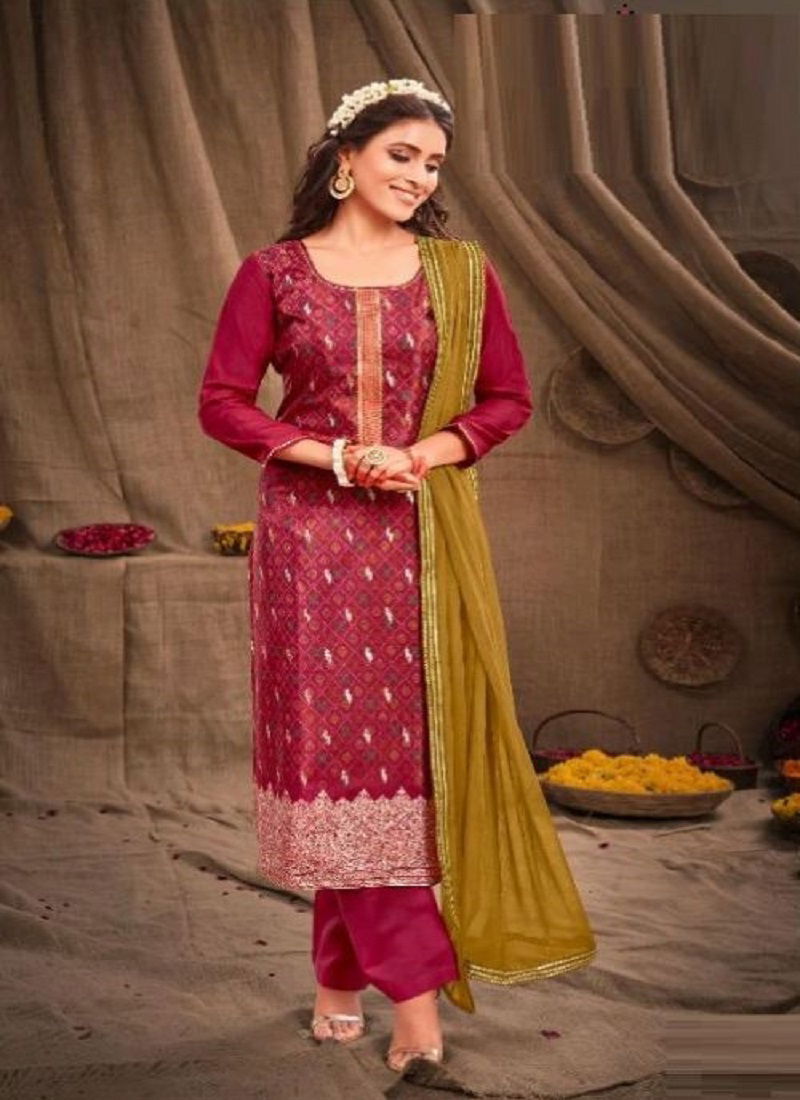 Rangoon Aachal Muslin Festive Wear Festive Wear Salwar suit Collection