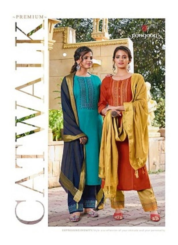 Rangoon Catwalk Premium Latest Festive Wear Heavy Rayon with Value Addition Work Designer Readymade Collection
