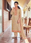 Rangoon Sabya Sachi Designer Festive Wear  luckhnowi work with Multi Color Embroidery Neck Ready Made Collection
