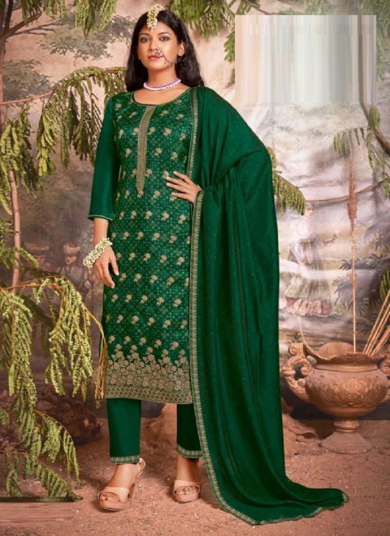 Rangoon Sarah Festive Wear Wholesale  Kurti With Bottom Dupatta Collection