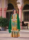 Rangoon Shiddat Trending Fancy Festive Wear Heavy Kurti Sharara With Dupatta Collection