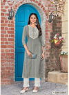 Rangoon Zara Designer Fancy Cotton Ethnic Wear Embroidery Kurti Collection