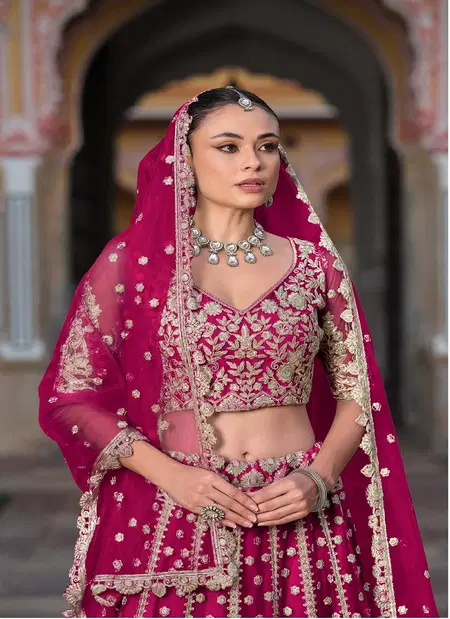 Rani Colour Sangam By Senhora Designer Lahenga Choli Best Wholesale Shop In Surat