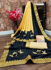 Rani Ki Pasand Festive Wear Embroidery Fancy Gota With Diamond Work Saree Collection
