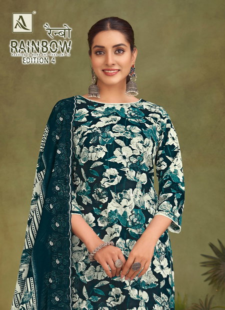 Ranibow Edition 1 By Alok Suit Cambric Cotton Dress Material Exporters In India